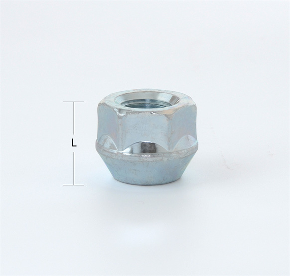 Гайка M12x1,5 23, hex17, конус, открытая, Цинк, D95 BC