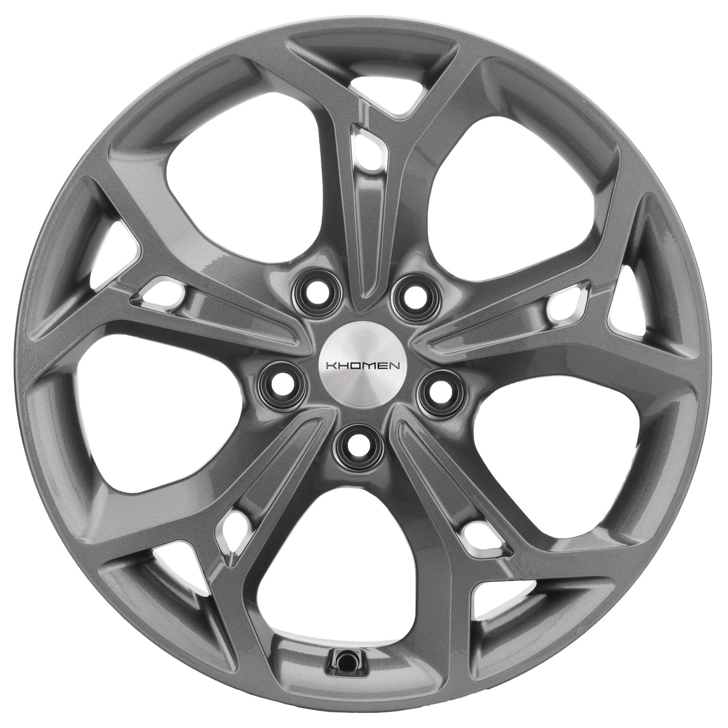 Диск   Khomen  KHW1702 (17_Sportage) (7,0х17  5x114,3    ET 48,5    DIA   67,1   GRAY)