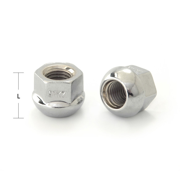 Гайка M12x1,5 20, hex19, сфера R12, открытая, CH, H-221S