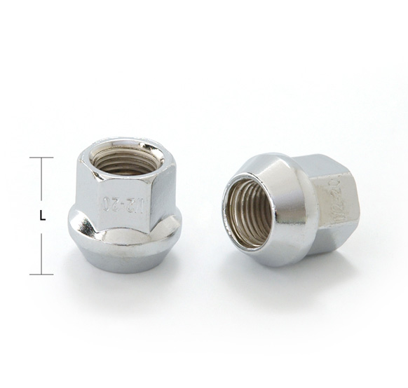 Гайка M12x1,5 25, hex19, конус, открытая, CH, H-1807