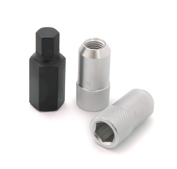 Гайка M12x1,5 44, спец, алюминиевая, 20+1 ключ, AL1309