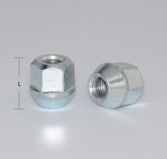 Гайка M12x1,5 25, hex21, конус, открытая, Цинк, 303855Z CF